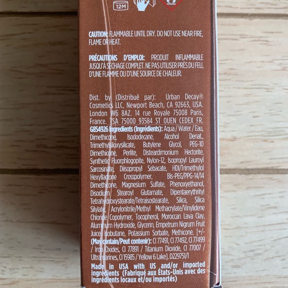 NEW Urban Decay Stay Naked Shade 70WR Weightless Foundation Vegan - Picture 8 of 9